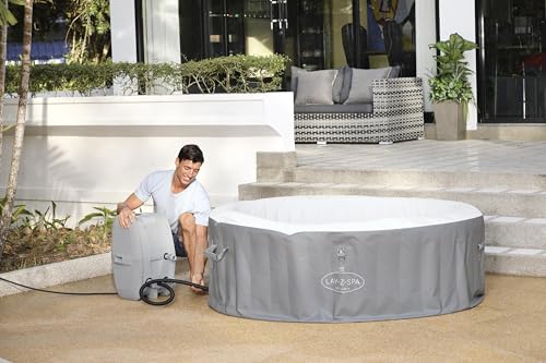 Bestway LAY-Z-SPA St. Lucia Whirlpool Ø170cm – 2-3 Pers., 110 AirJets, Frostwächter, ganzjährig