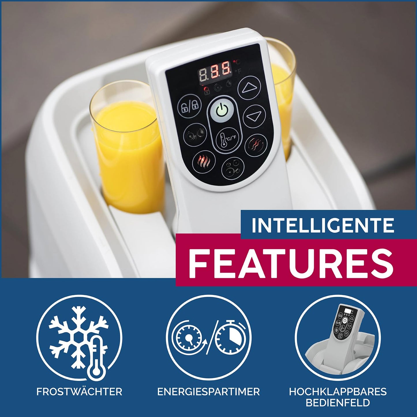 Bestway LAY-Z-SPA St. Lucia Whirlpool Ø170cm – 2-3 Pers., 110 AirJets, Frostwächter, ganzjährig