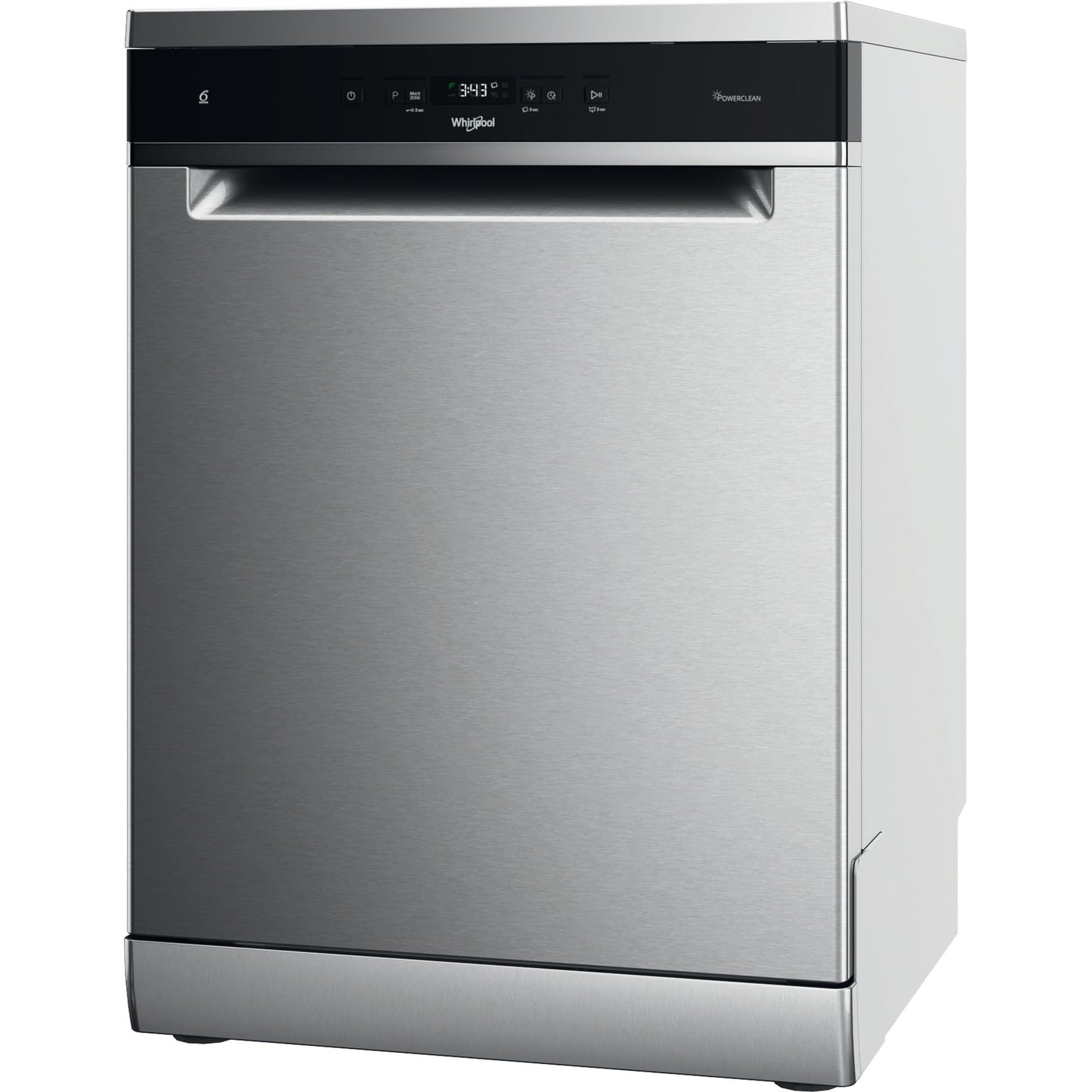 Whirlpool WFC3C42PX Geschirrspüler 60cm 14 Maßgedecke 42dB Edelstahl Freistehend
